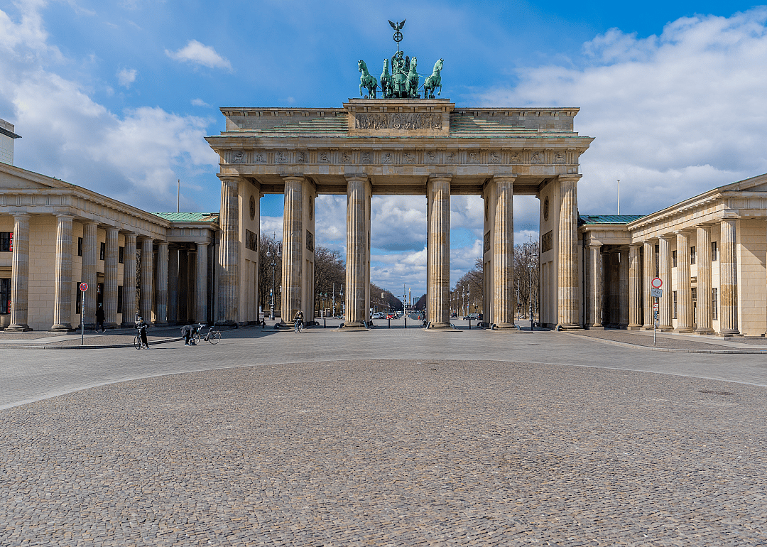 After: Brandenburg Gate, Berlin, Germany