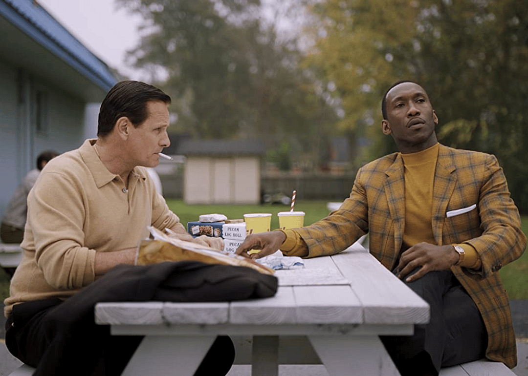 Viggo Mortensen and Mahershala Ali in ‘Green Book’.