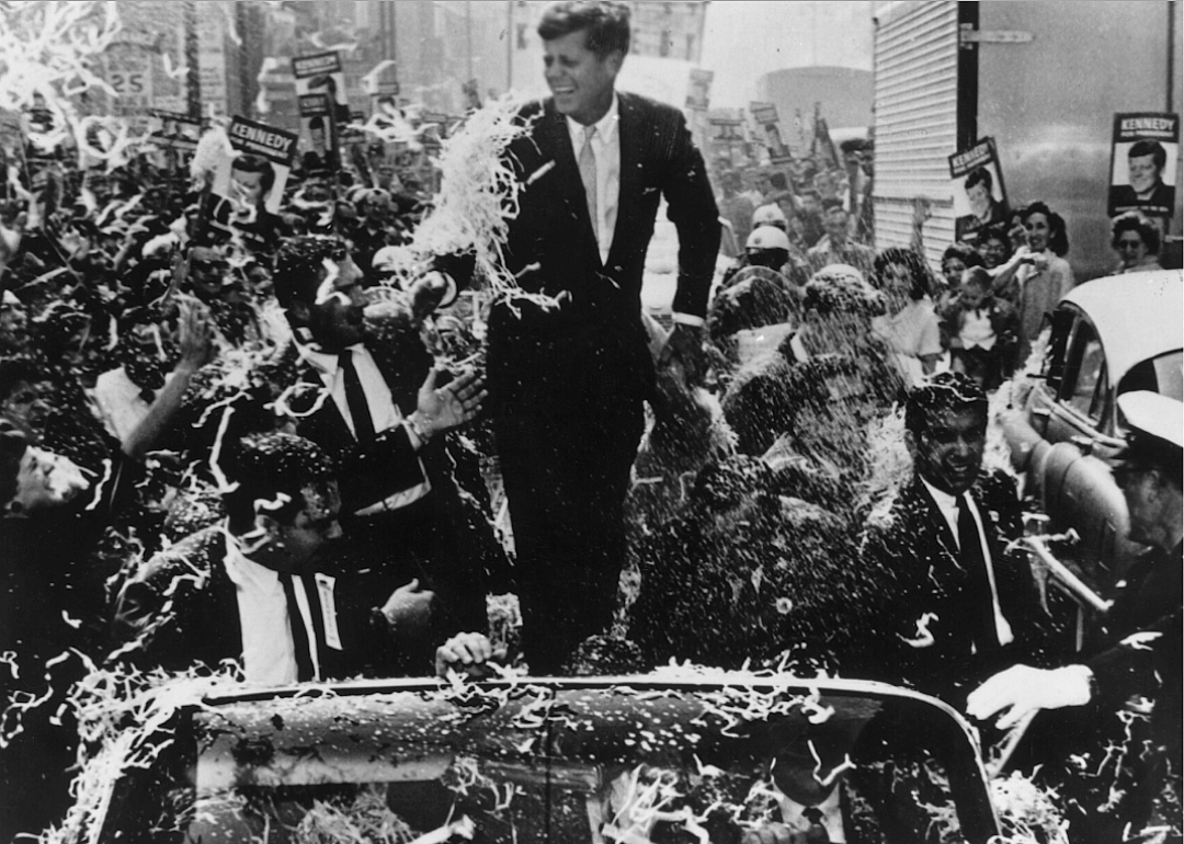 1960: John F. Kennedy elected president