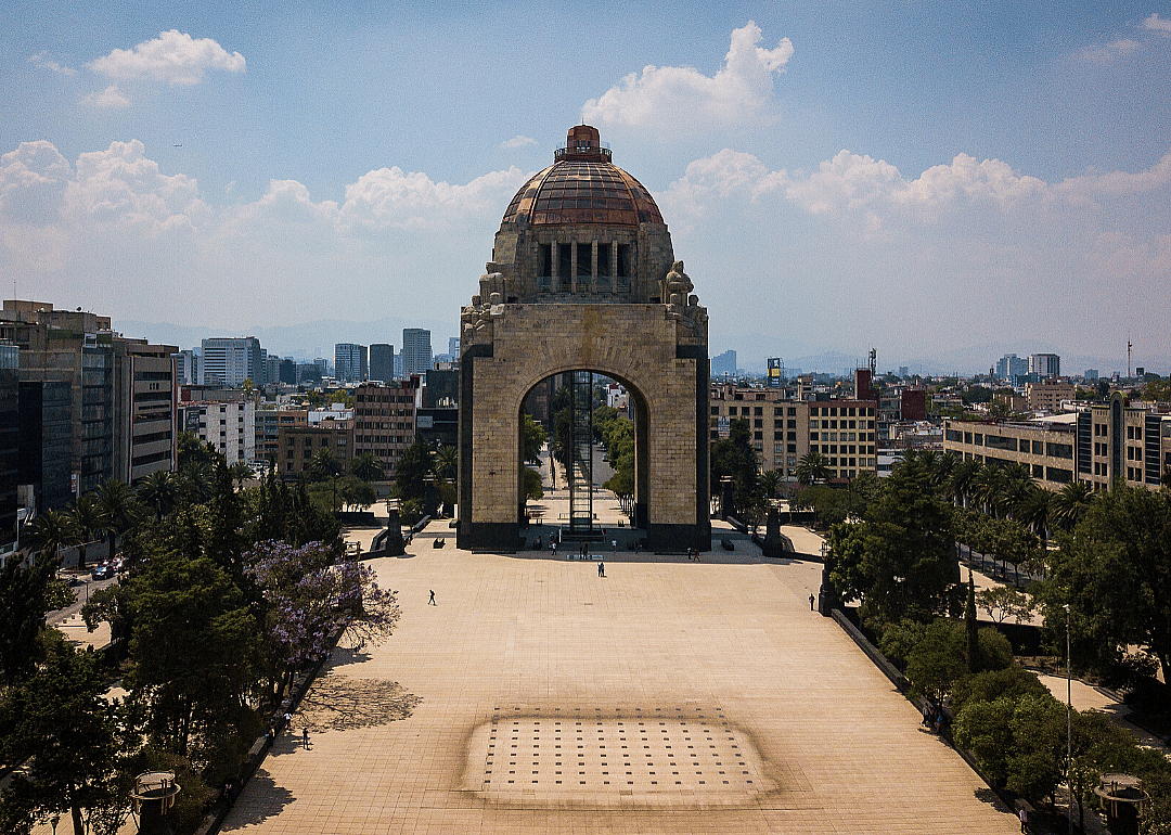 After: Revolution Monument, Mexico City