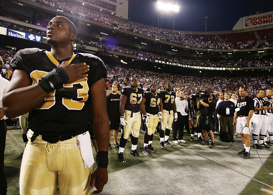 2005: Hurricane Katrina puts New Orleans sports in disarray