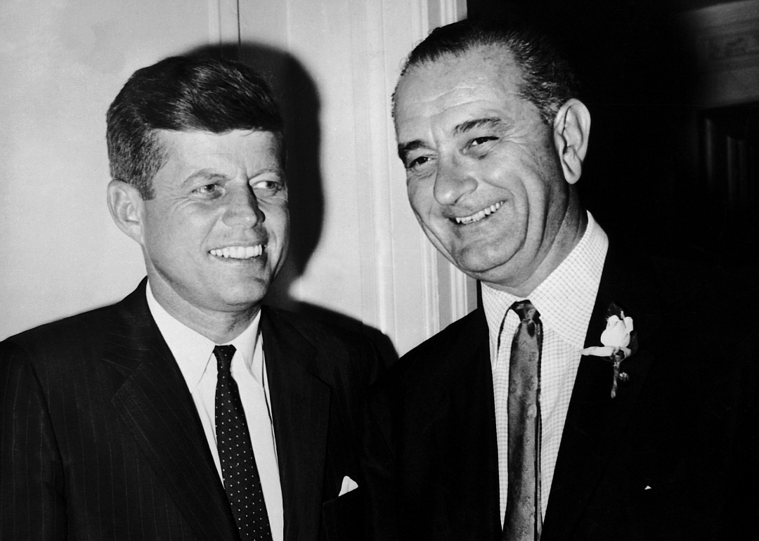 1961: Lyndon Johnson becomes vice president