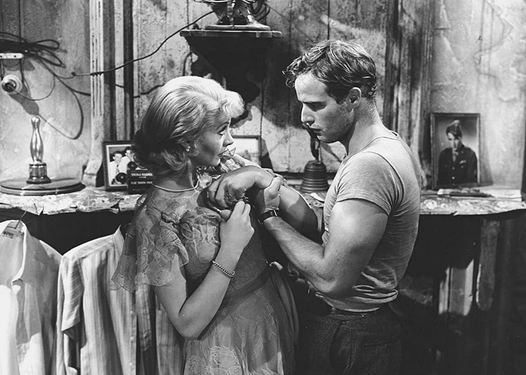 Marlon Brando and Vivien Leigh in ‘A Streetcar Named Desire’.