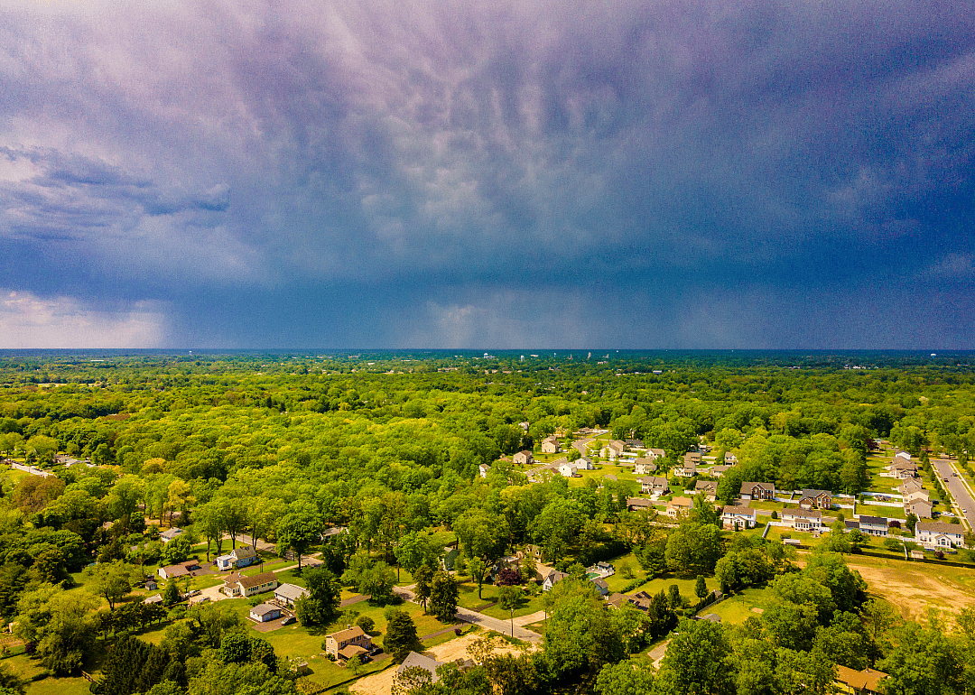 Storm over Vineland.