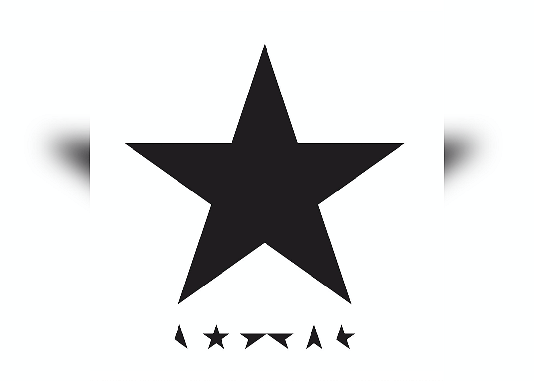 A black star.
