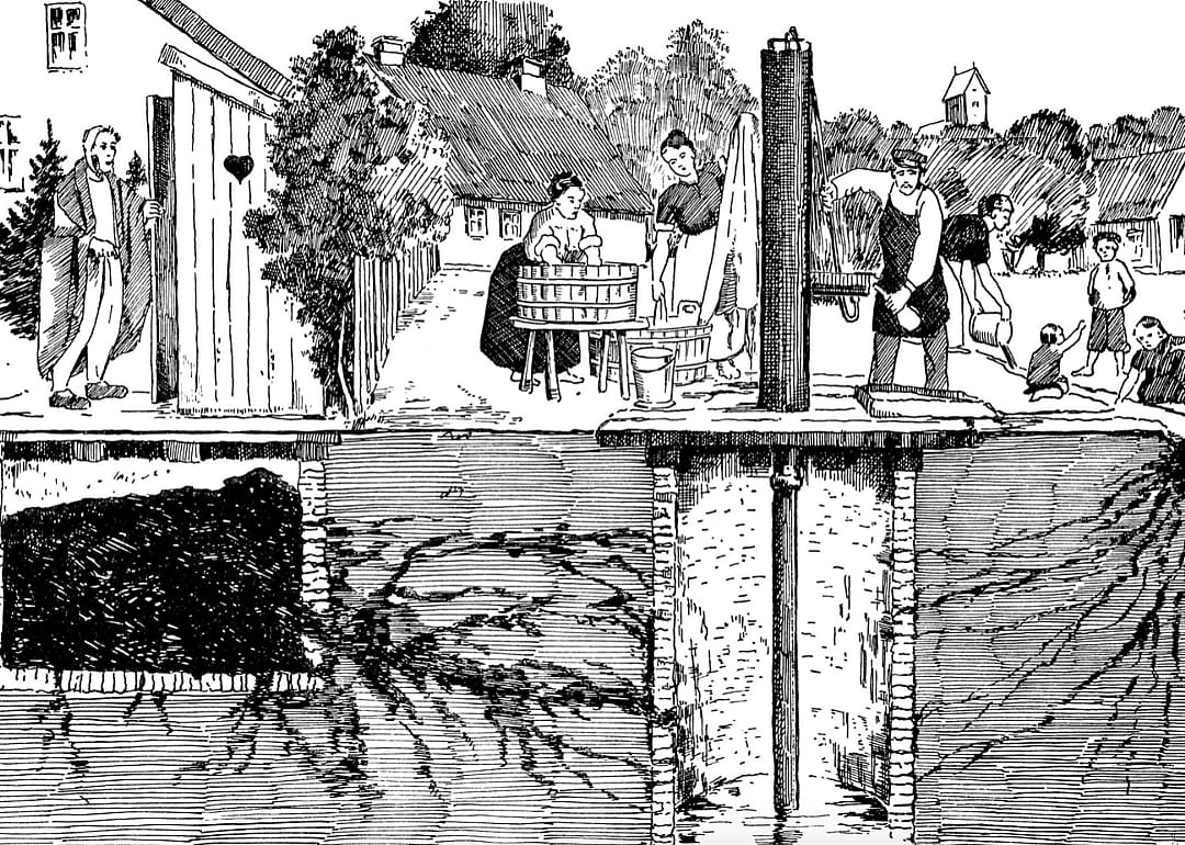 1850s: City sanitation