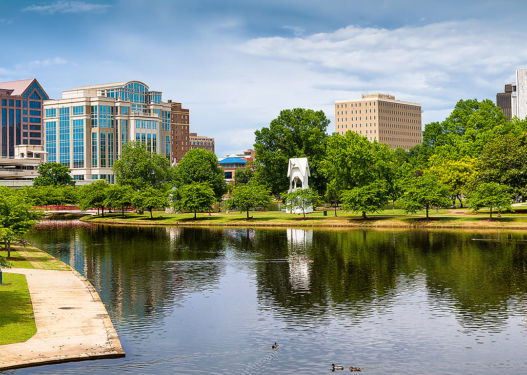 Big Spring Park in Huntsville.