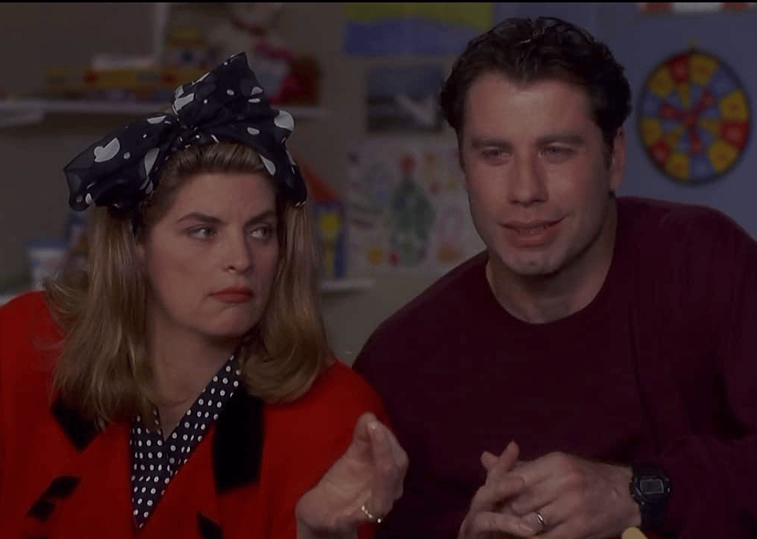 John Travolta and Kirstie Alley in ‘Look Who's Talking Now’.