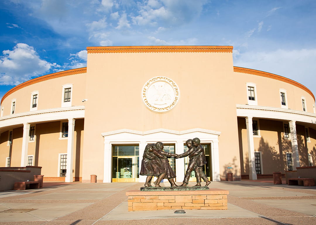 New Mexico State Capitol building.