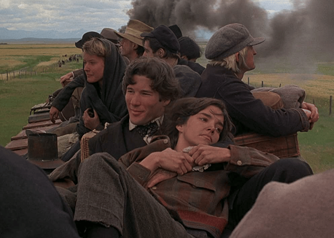 Richard Gere and Brooke Adams in ‘Days of Heaven’.