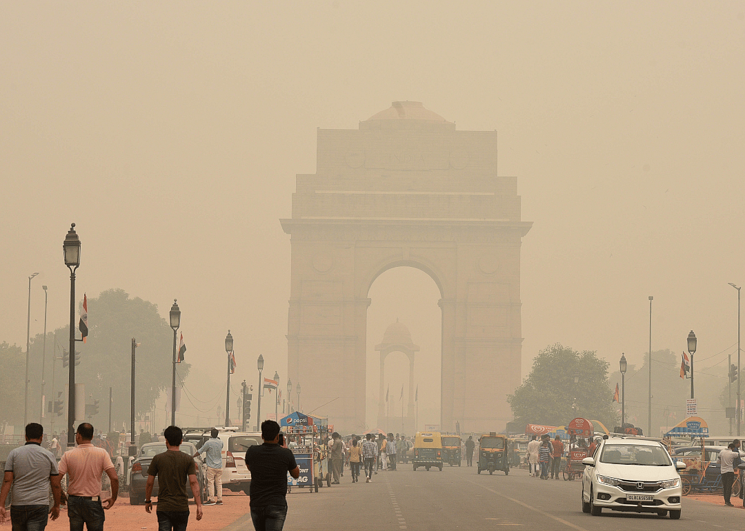 Before: India Gate Monument, New Delhi
