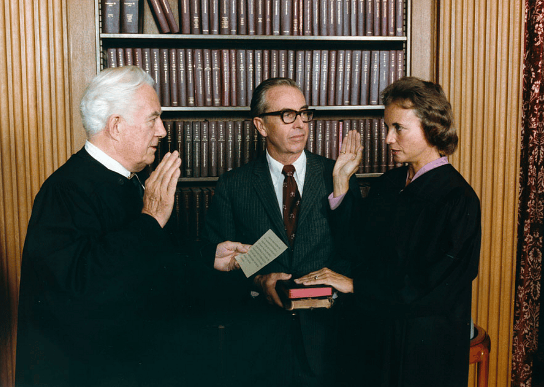 1981: First woman joins the Supreme Court