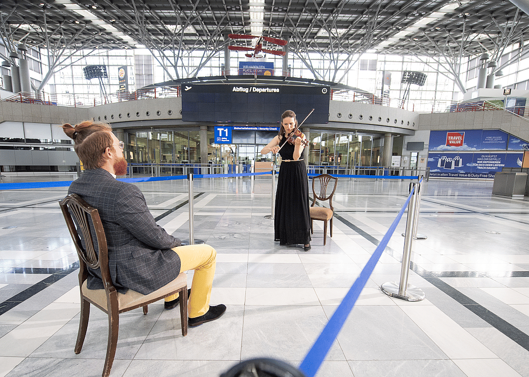 Airport serenade