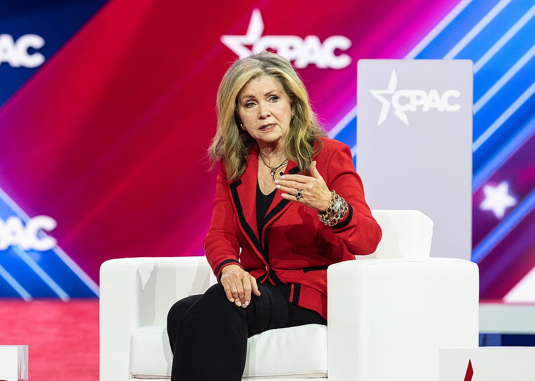 Senator Marsha Blackburn speaks at CPAC.