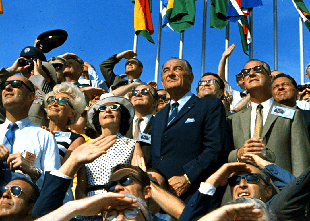 1969: Americans walk on the moon