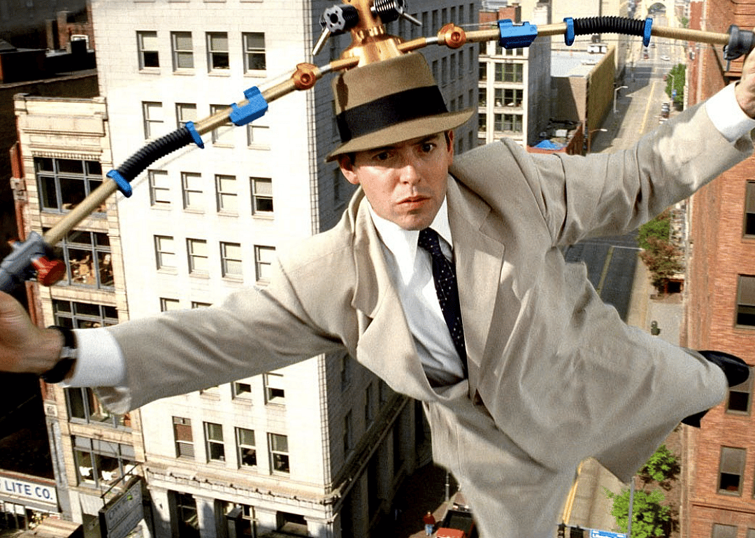 Matthew Broderick in a scene from ‘Inspector Gadget’.