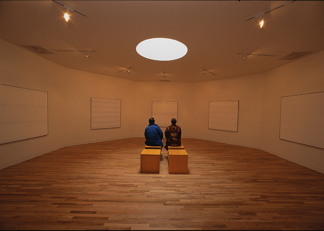 'Untitled #5 1998' by Agnes Martin