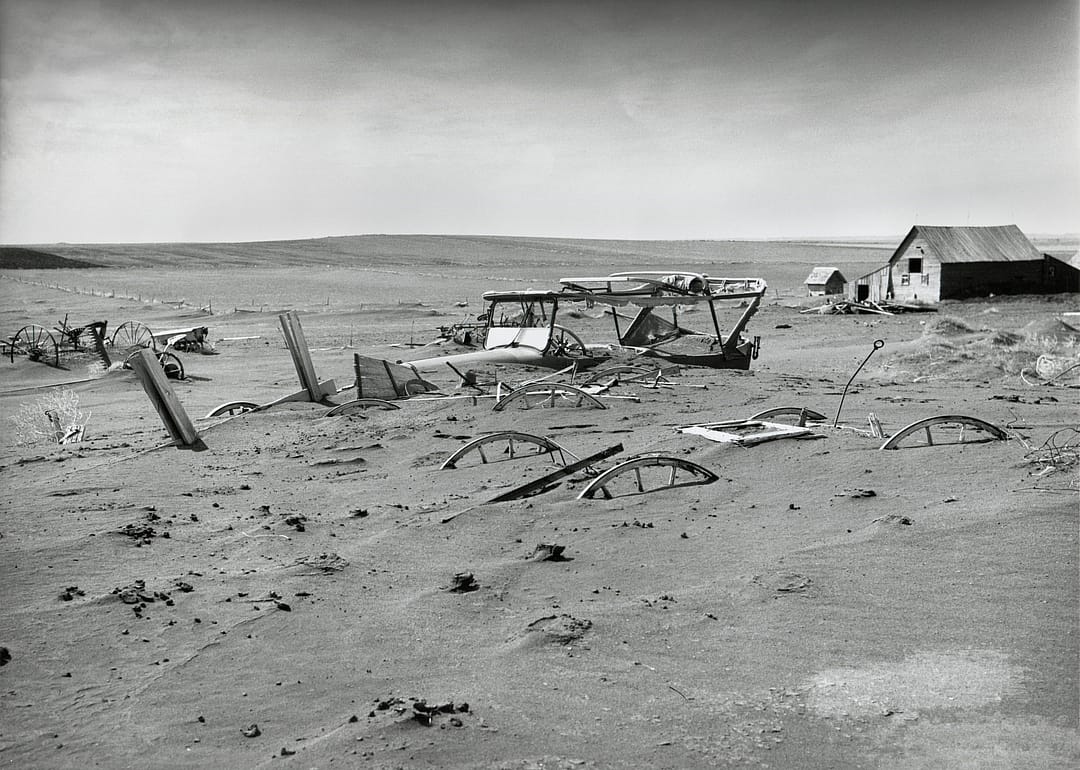 The Dust Bowl swept away more than 100 million acres of soil