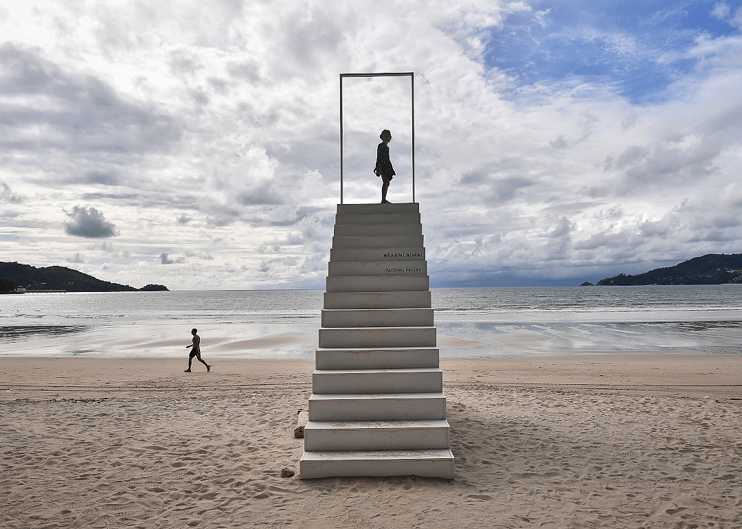Patong Beach, Phuket, Thailand in October