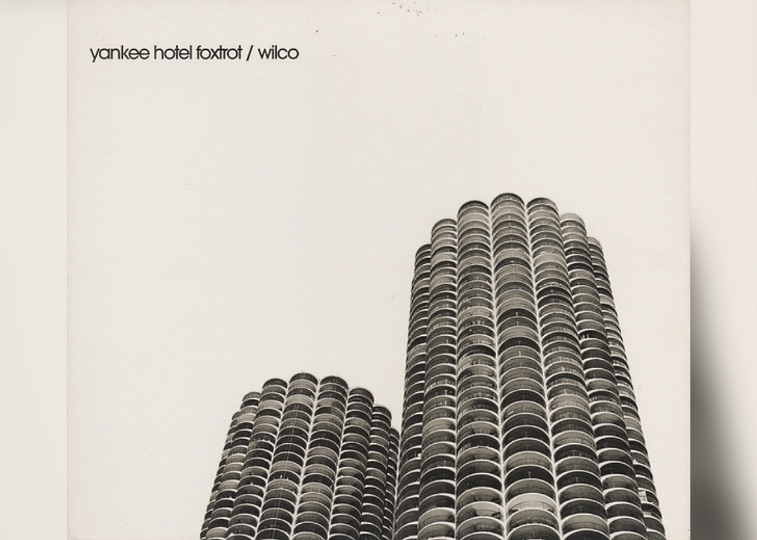 Two tall buildings.