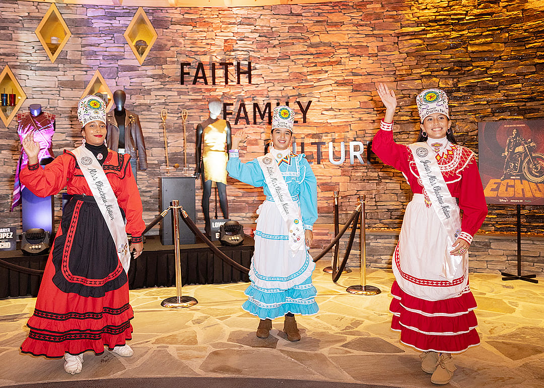 Choctaw Nation dance performance during the Echo - Choctaw Powwow Special Screening Event.