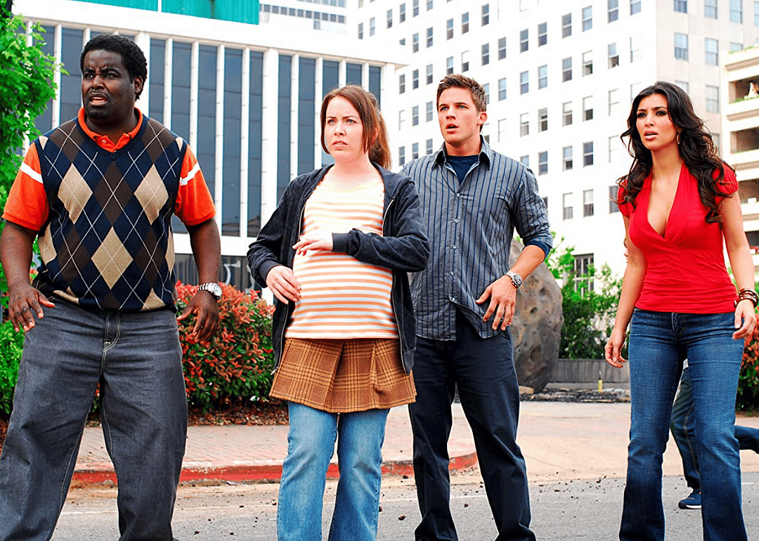 Actors perform a scene from 'Disaster Movie.'
