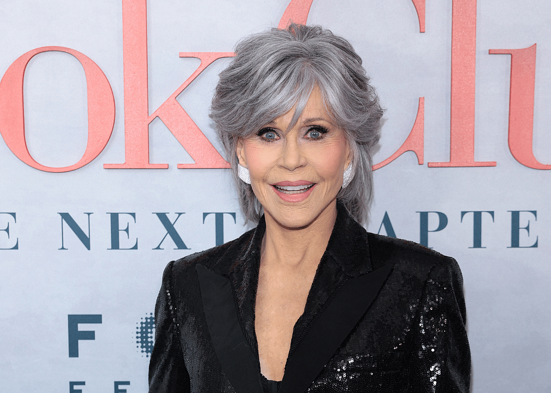 Jane Fonda attends the premiere of ‘Book Club: The Next Chapter’.
