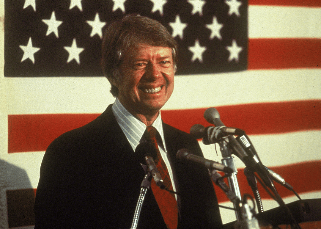 1976: Carter defeats Ford for president