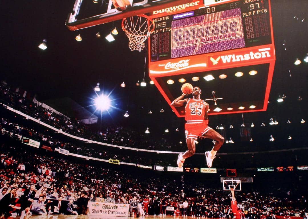 Air Jordan takes flight