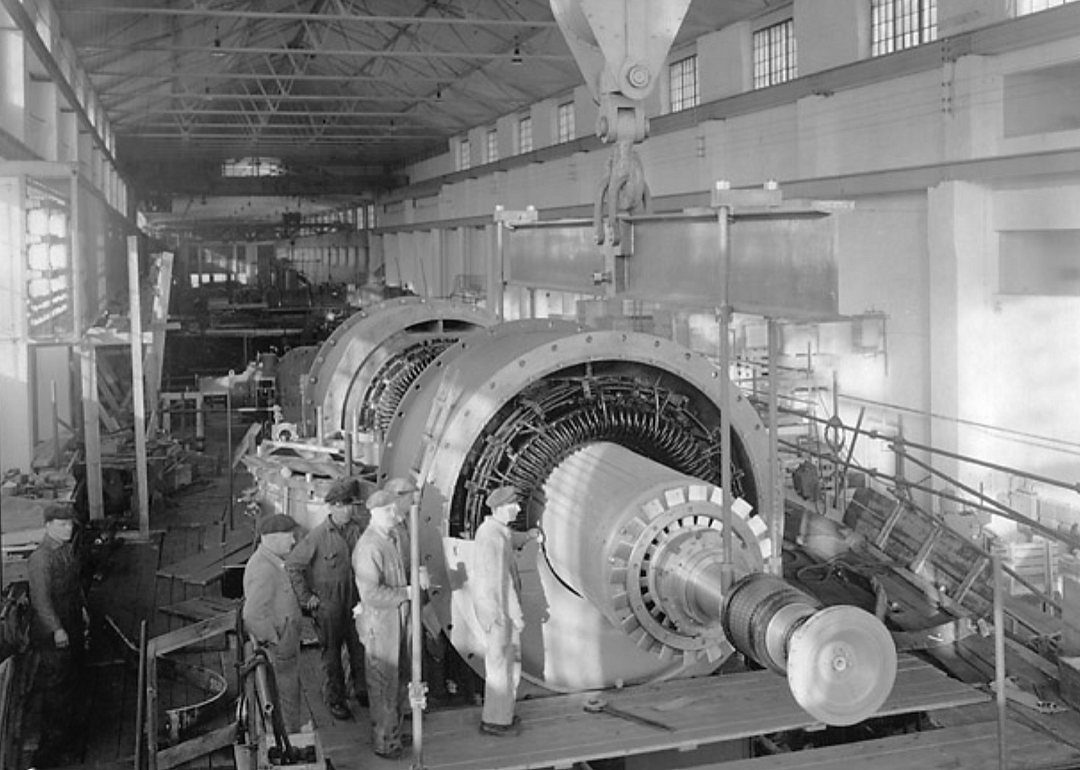 1884: Steam turbine