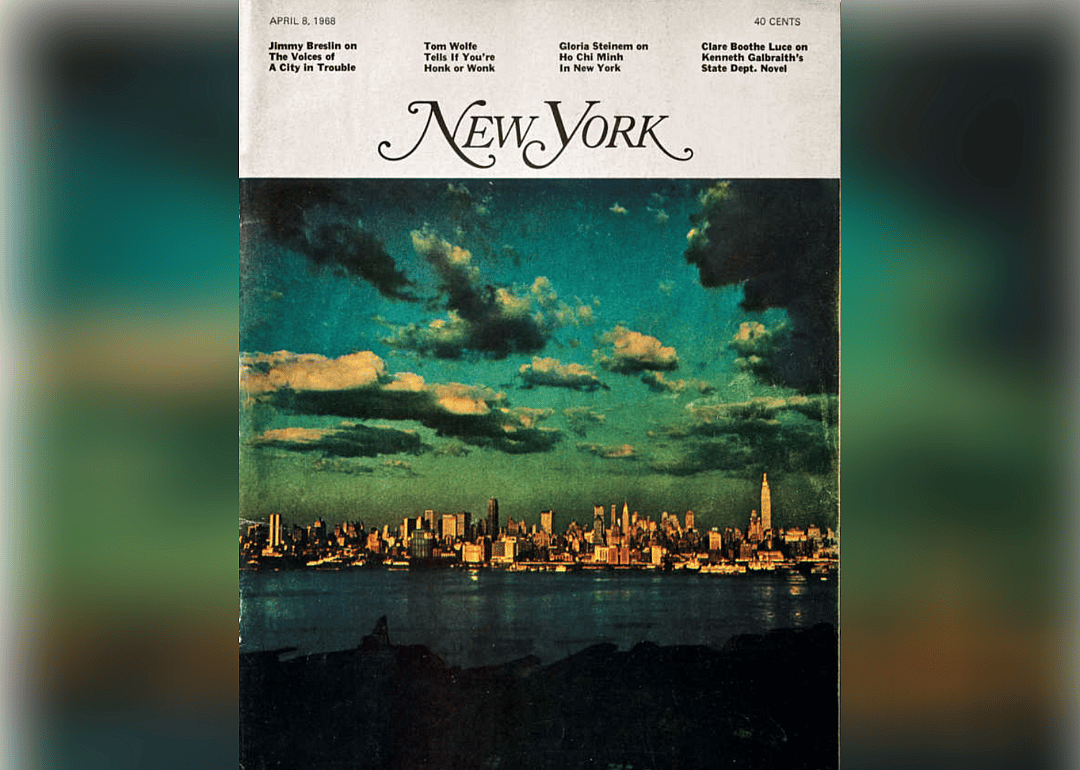 1968: New York Magazine launched