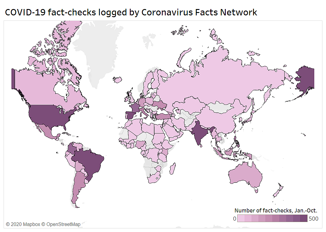 Global COVID-19 fact-checks