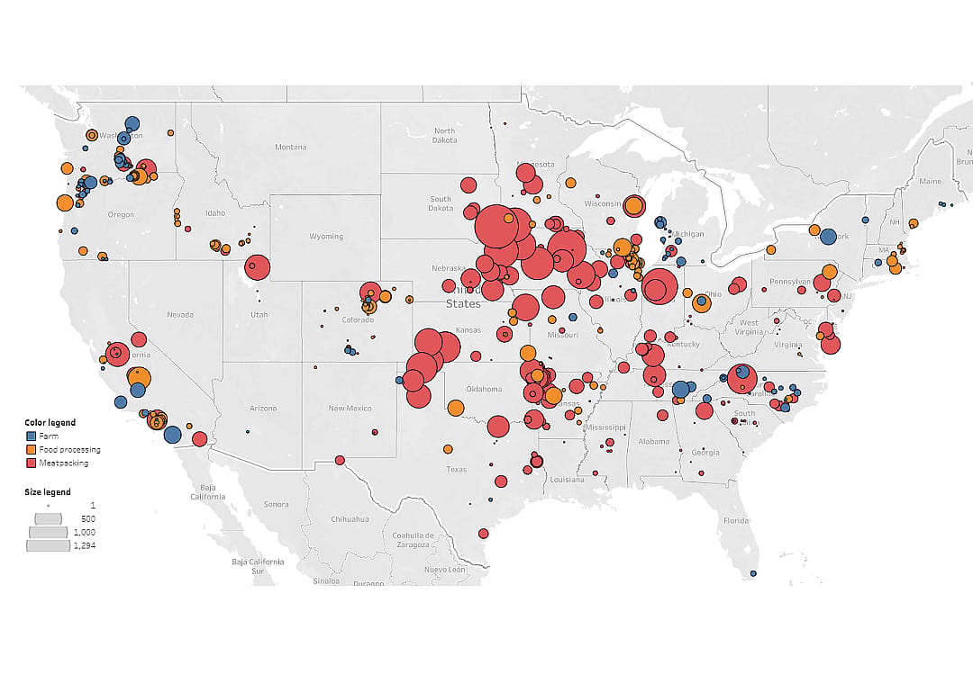 Outbreaks in the food system