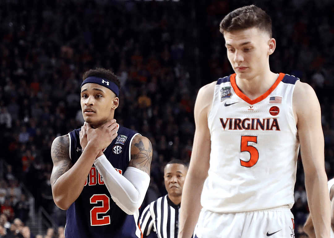 Auburn fouls Virginia with less than 1 second in Final Four