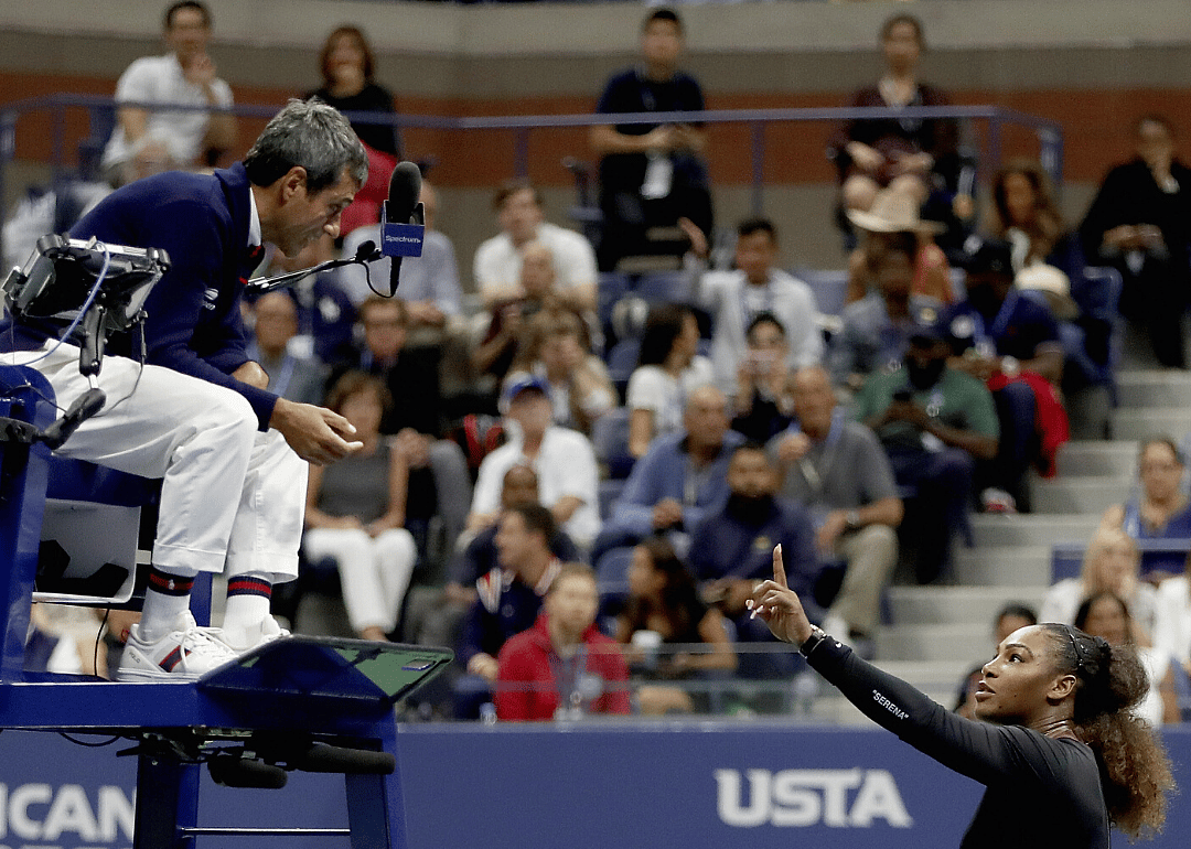 Serena Williams penalized at 2018 U.S. Open final