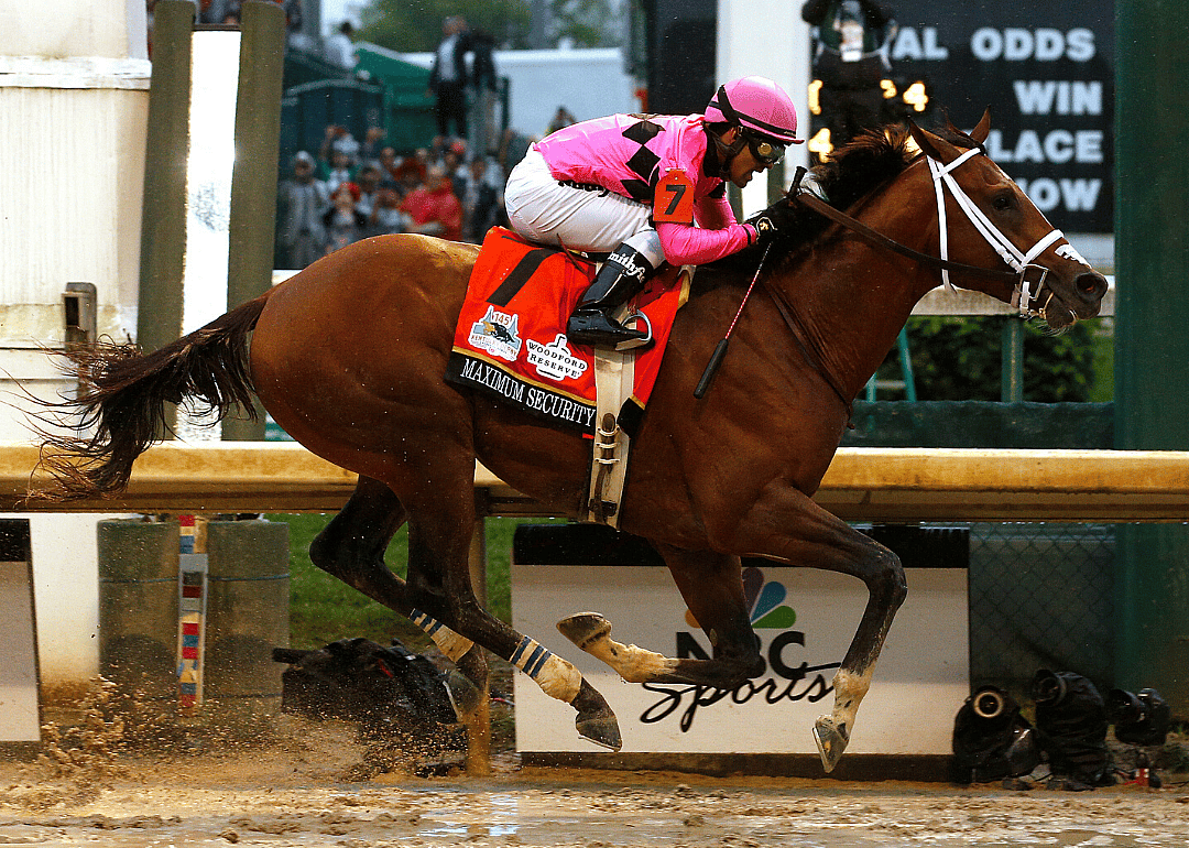Maximum Security DQ'd in Kentucky Derby win