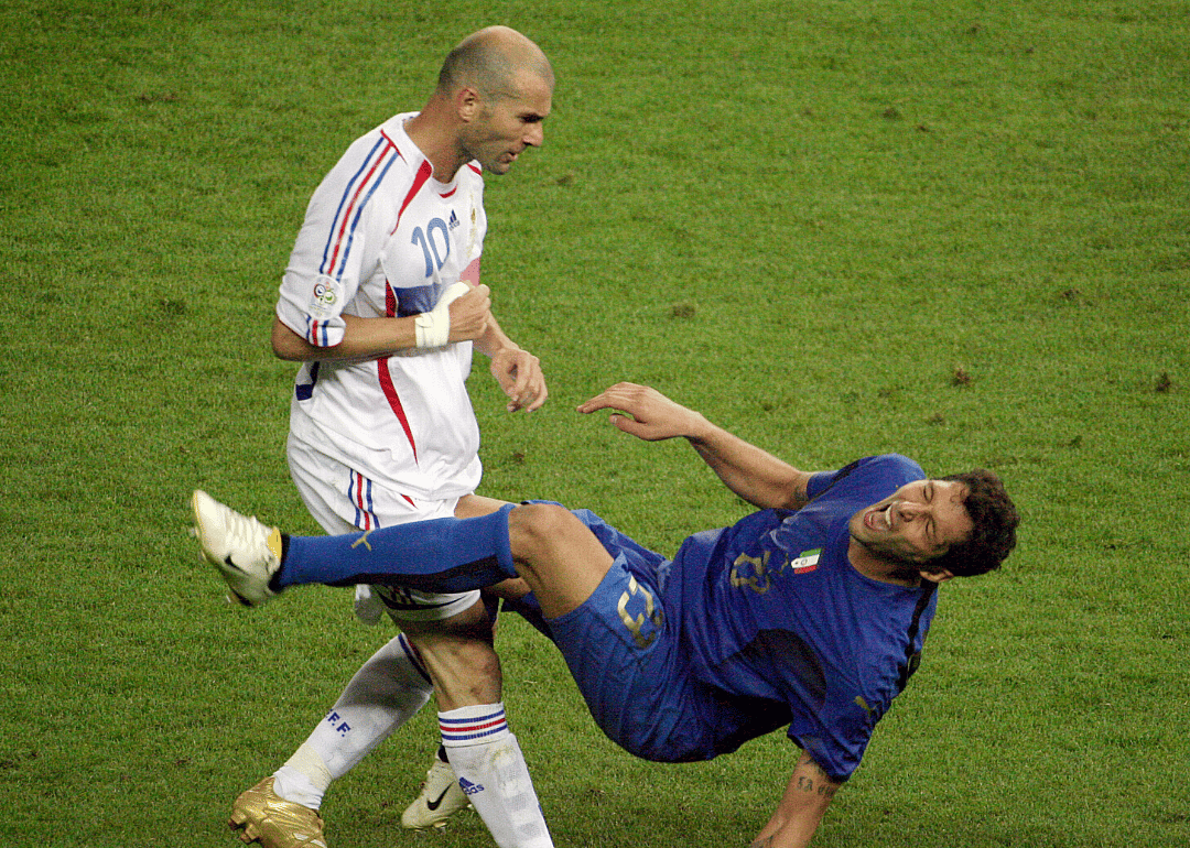 Zinedine Zidane World Cup headbutt