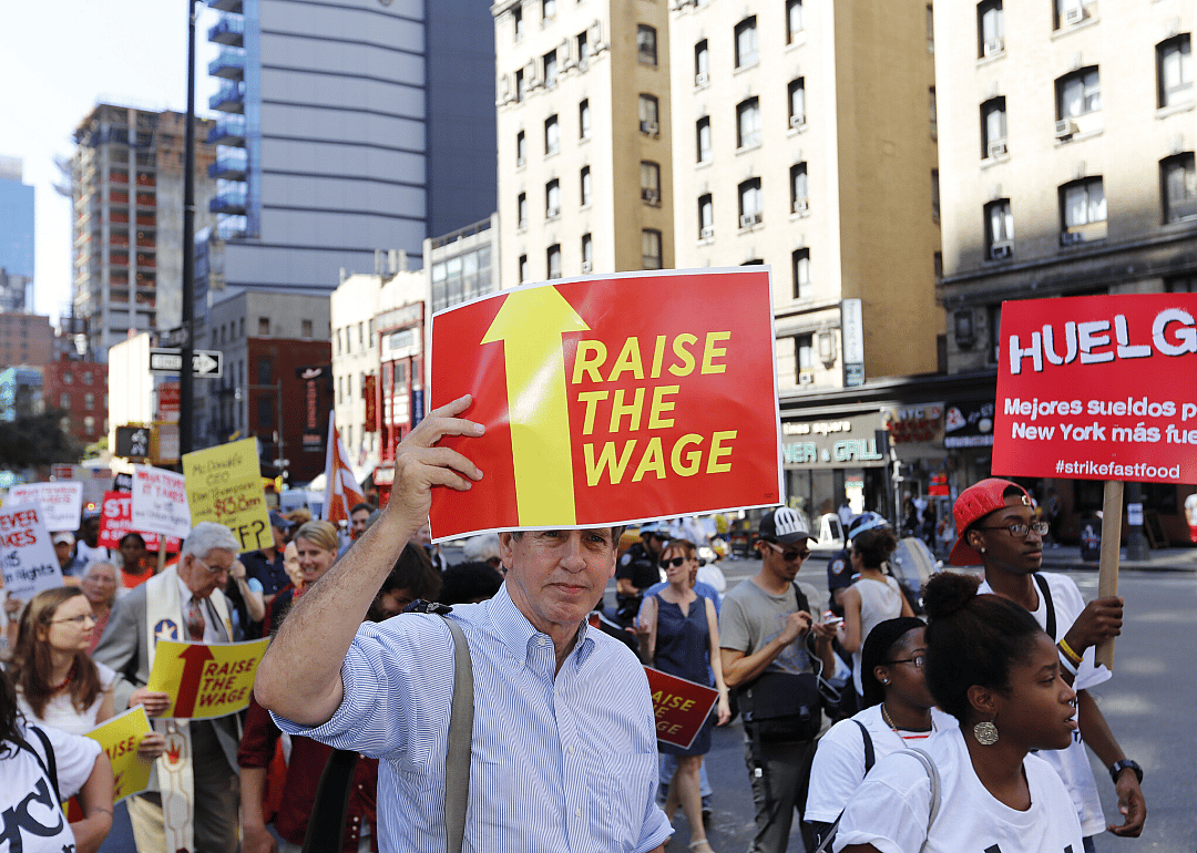 Since the 1960s, the minimum wage hasn't kept up with cost of living