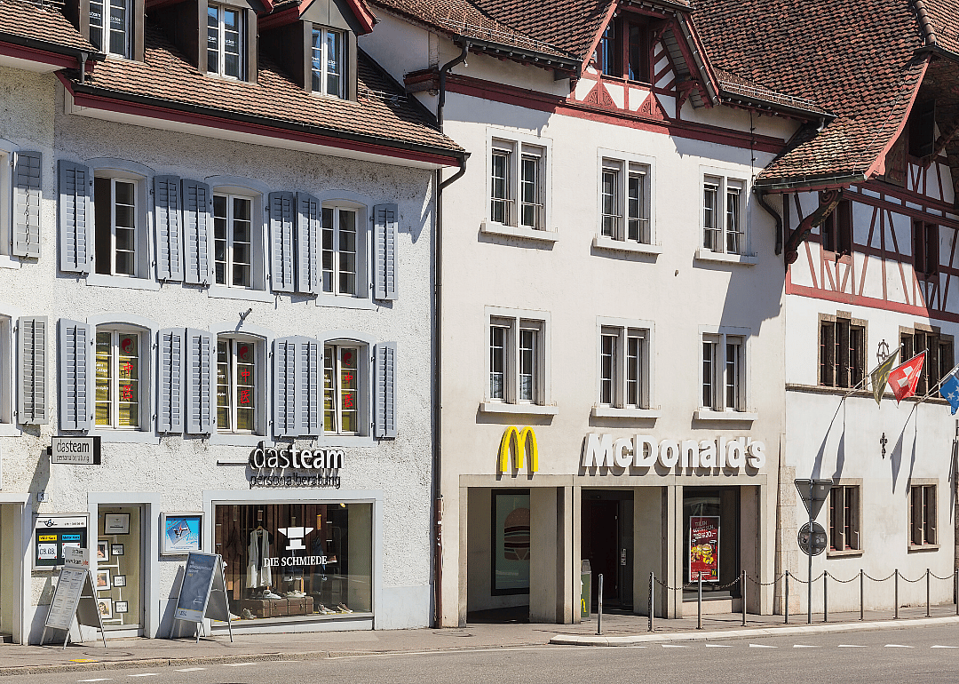 Switzerland tops Big Mac Index