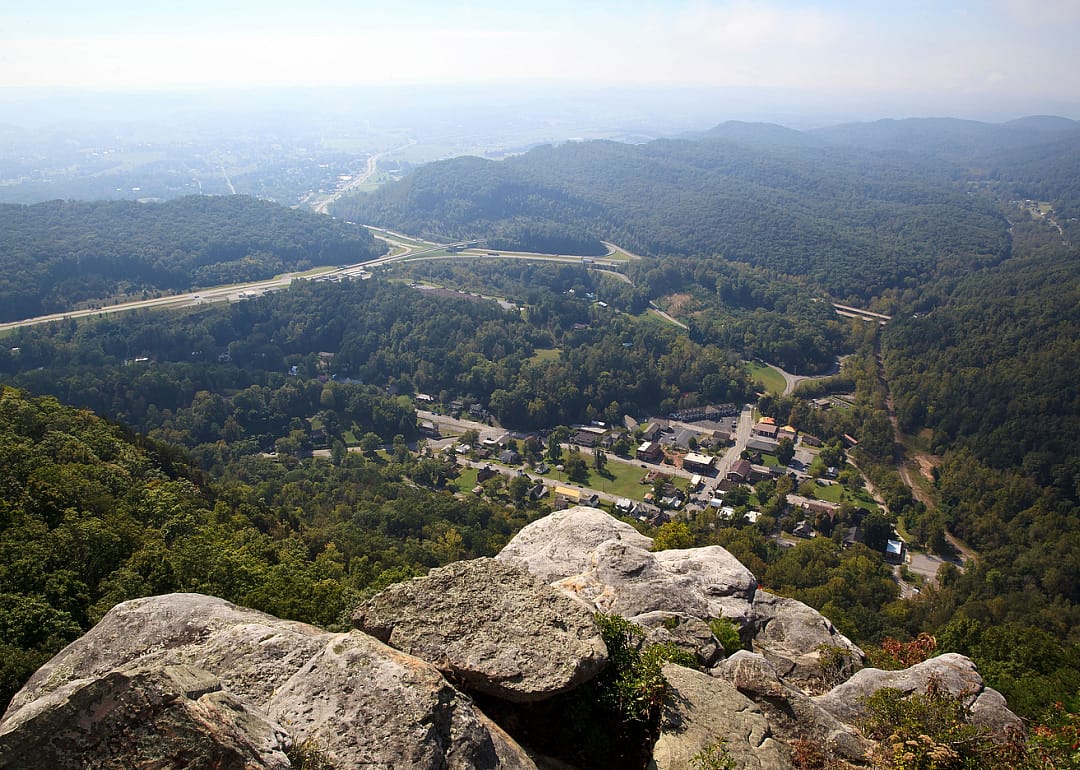 Cumberland Gap from Pinnacle Overlook.