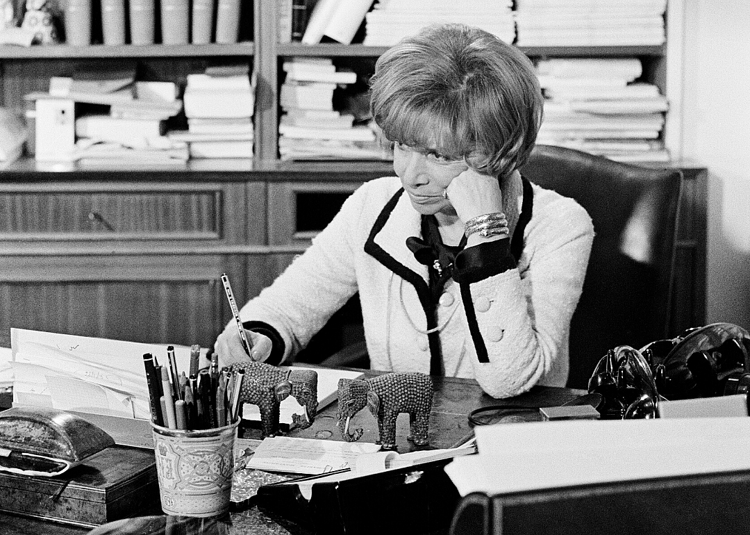 1972: Helene Gordon-Lazareff left Elle