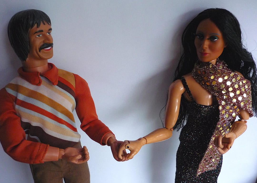 Sonny & Cher dolls