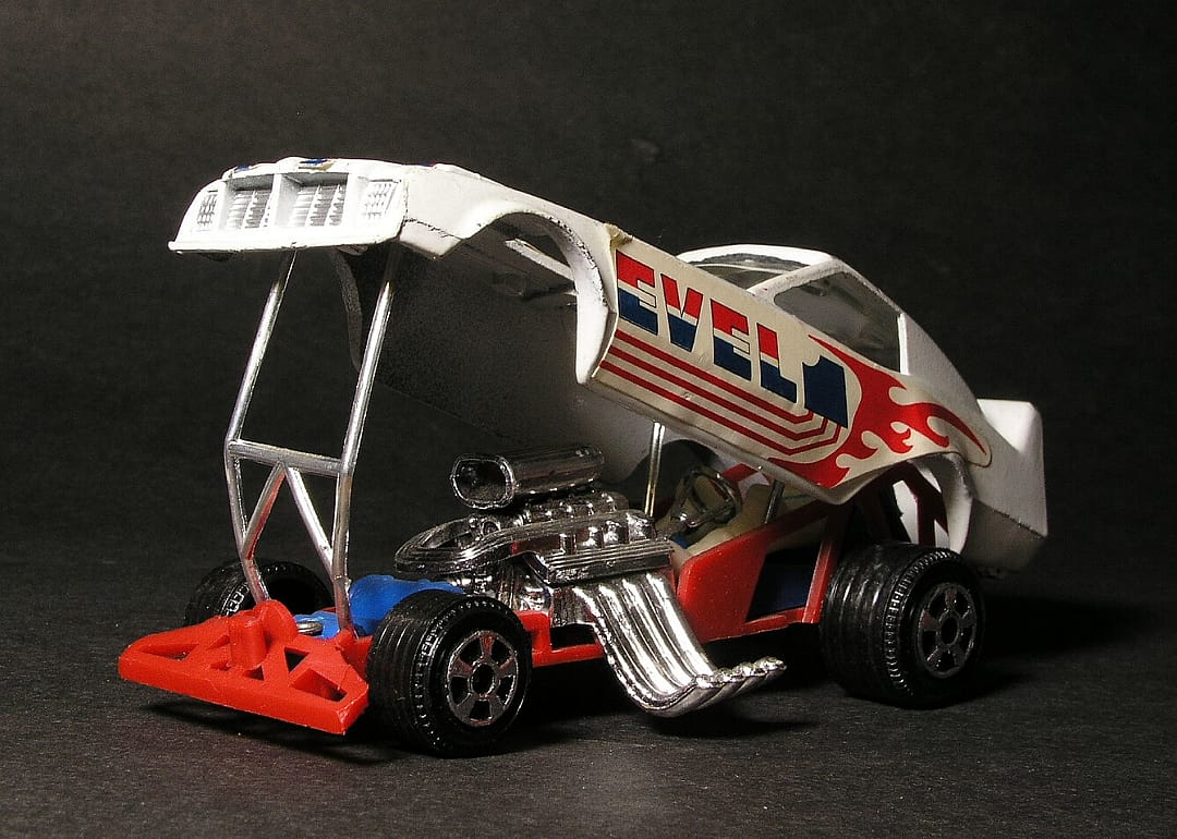 Evel Knievel stunt car