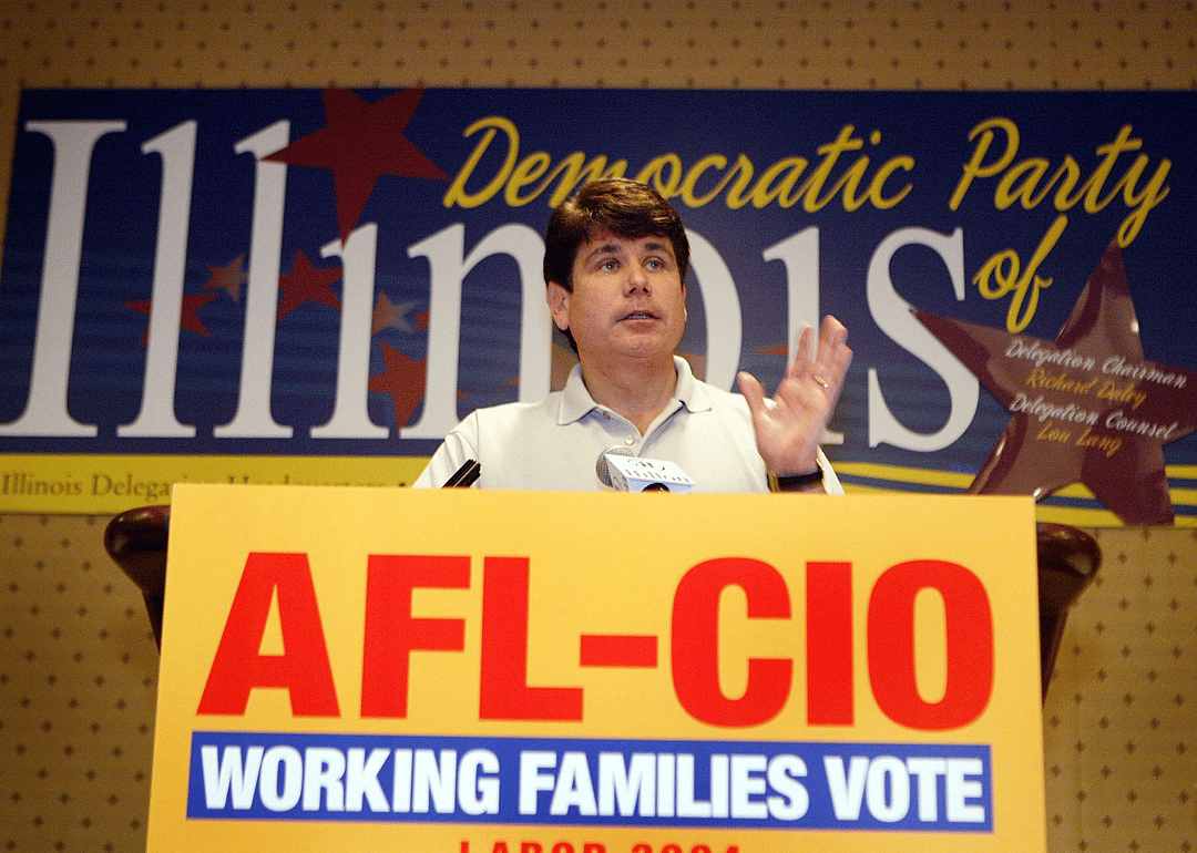 2003: Blagojevich becomes Illinois governor