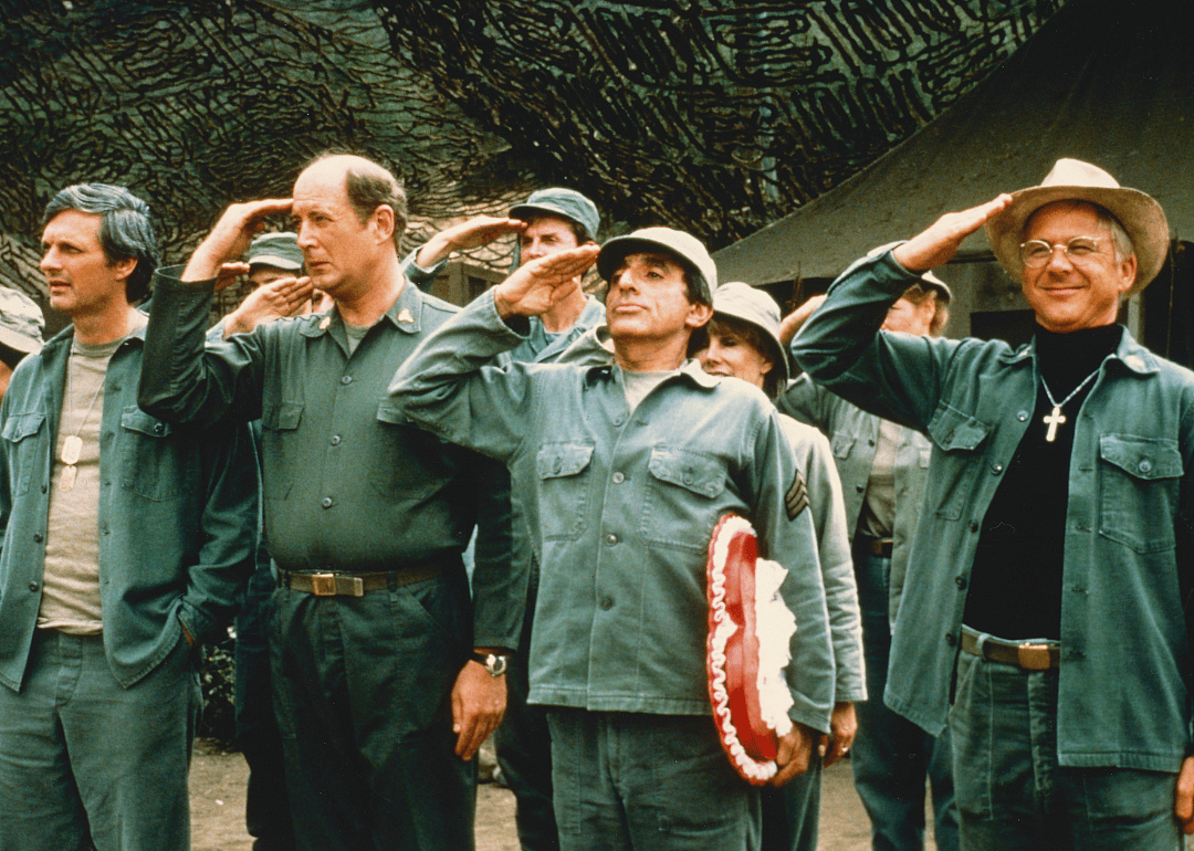 Publicity still from the television series ‘MASH.'