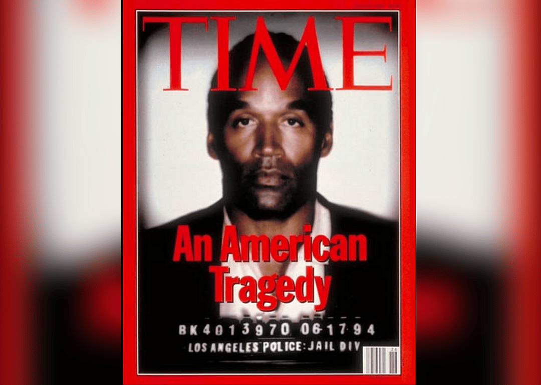 1994: Time featured O.J. Simpson mugshot