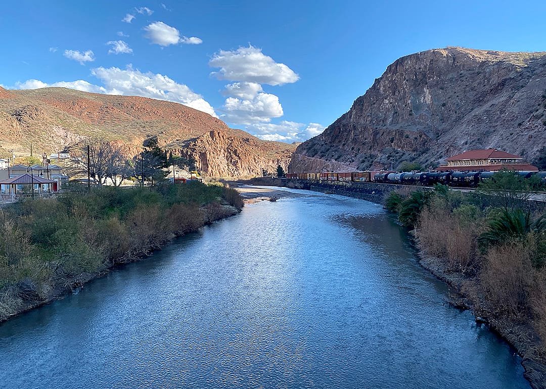 The San Francisco River in Clifton.