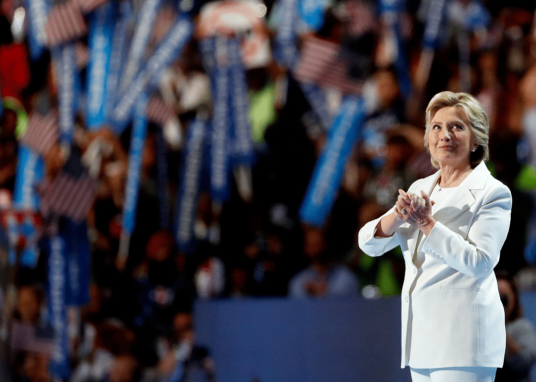 2016: Democrats nominate Clinton for presidential race