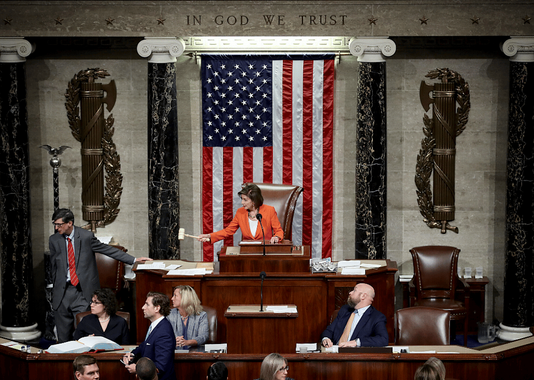 2019: House Democrats impeach Trump