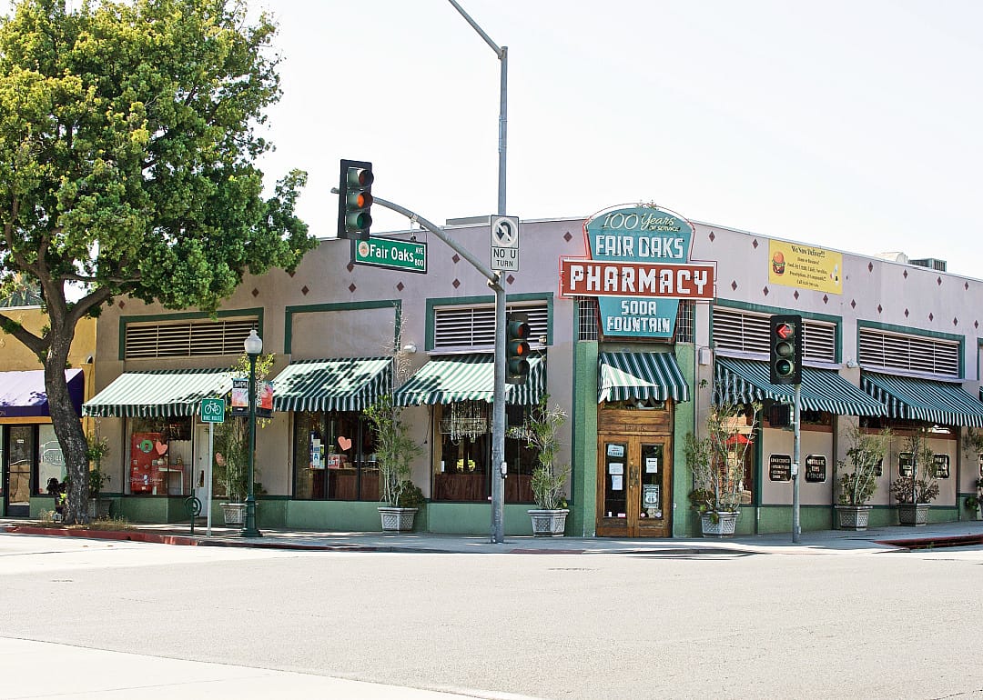 Fair Oaks Pharmacy and Soda Fountain in South Pasadena.